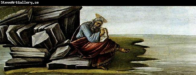 BOTTICELLI, Sandro St John on Patmos